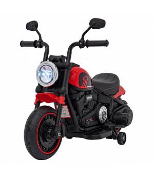 Moto Chopper 6V eléctrica para niños, roja, 1-4 AÑOS INDA567-RA-AHL008